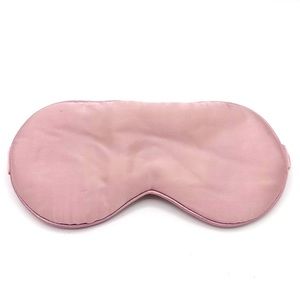 100% Silk Pink Sleep Eye Mask
